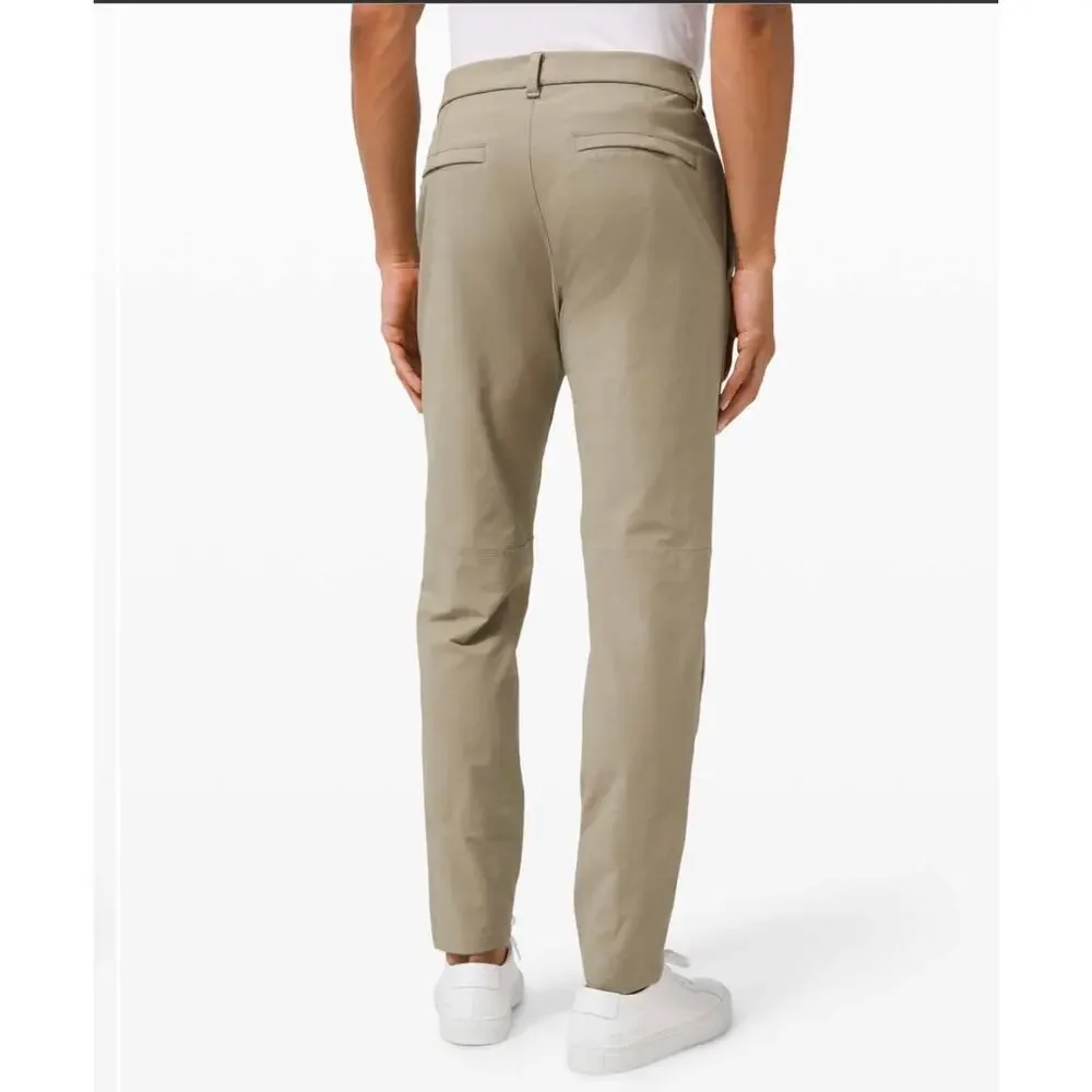 Lululemon Commission Pant Slim *Novelty Canvas in Tofino Sand Size 36